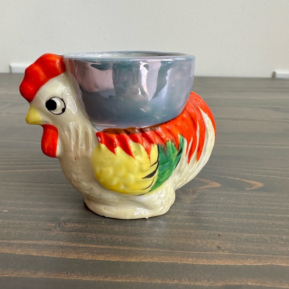 Vintage ceramic egg cup🐓🥚 - Picture 5 of 8